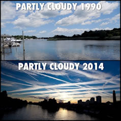 partly cloudy